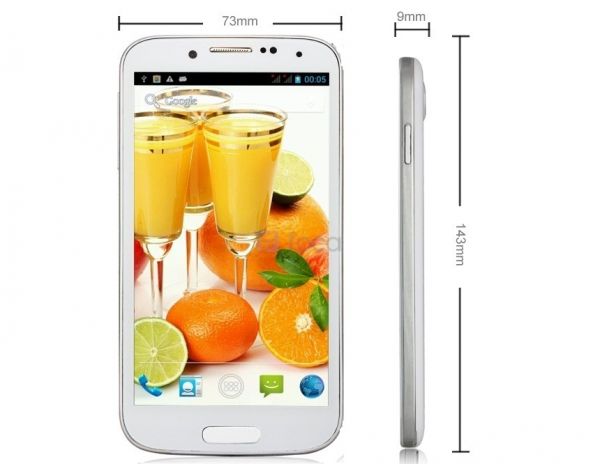 S4/GT-9500 5.0" Android 4.2.2 (branco)